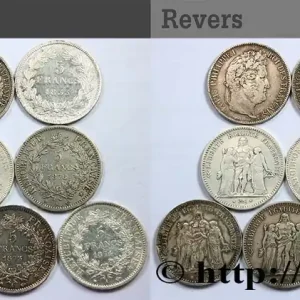 Lot de dix écus de 5 francs n.d. F.-/ fmd_590281 Modernes Édition Limitée