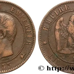 Dix centimes Napoléon III, tête nue 1853 Lyon F.133/5 fmd_585259 Modernes Acheter En Ligne
