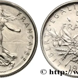 Prix Choc 5 francs Semeuse, nickel 1980 F.341/12 fmd_582377 Modernes