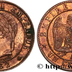 Achetez Aujourd’hui Un centime Napoléon III, tête laurée 1862 Paris F.103/4 fmd_583216 Modernes