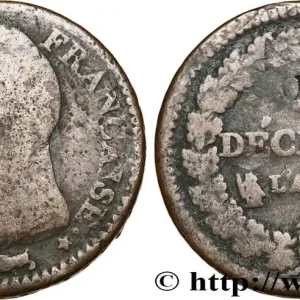 Un décime Dupré, modification du 2 décimes 1796 Paris F.127/1 fmd_583512 Modernes Fait Main