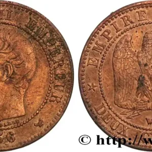 Deux centimes Napoléon III, tête nue 1856 Lille F.107/43 fmd_583562 Modernes Commande En Gros