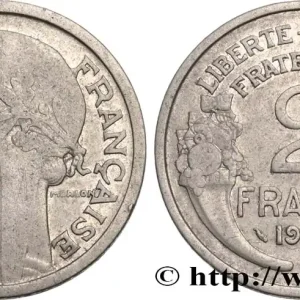 Top Vente 2 francs Morlon, aluminium 1945 Beaumont-Le-Roger F.269/6 fmd_519793 Modernes