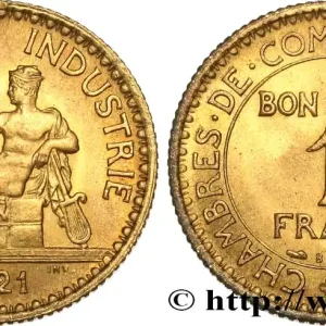 Bon Plan 1 franc Chambres de Commerce 1921 Paris F.218/3 fmd_562001 Modernes
