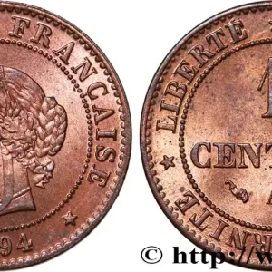 1 centime Cérès 1894 Paris F.104/21 fmd_568692 Modernes Produit De Marque