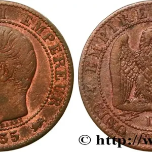 Cinq centimes Napoléon III, tête nue 1855 Lyon F.116/23 fmd_571791 Modernes Nouveauté