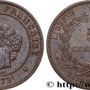 Petit Prix 5 centimes Cérès, petit A 1872 Paris F.118/5 fmd_573157 Modernes