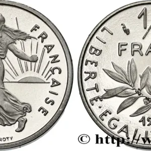 1/2 franc Semeuse, BE (Belle Épreuve) 1999 Pessac F.198/42 var. fmd_581110 Modernes Solde