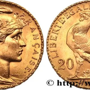 Promotion 20 francs or Coq, Liberté Égalité Fraternité 1913 F.535/7 fmd_585588 Modernes