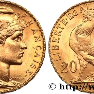 Édition Limitée 20 francs or Coq, Liberté Égalité Fraternité 1913 F.535/7 fmd_585589 Modernes