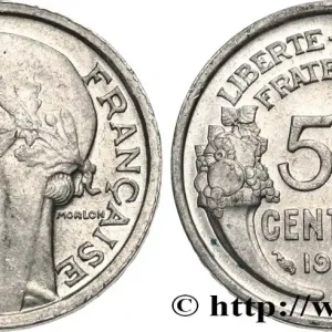 50 centimes Morlon, légère 1945 Beaumont-le-Roger F.194/6 fmd_586767 Modernes Populaire