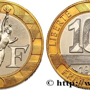 Authentique 10 francs Génie de la Bastille 1988 Pessac F.375/2 fmd_588433 Modernes