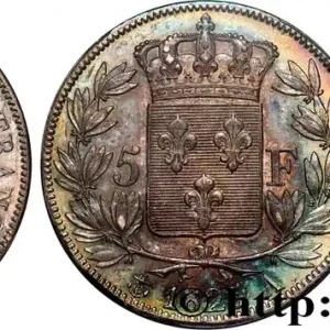 Offre Du Jour 5 francs Charles X, 1er type, A inachevé 1825 Paris F.310/3 fmd_576071 Modernes