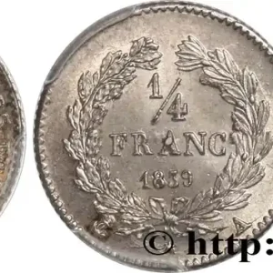 1/4 franc Louis-Philippe 1839 Paris F.166/74 fmd_578984 Modernes Marque