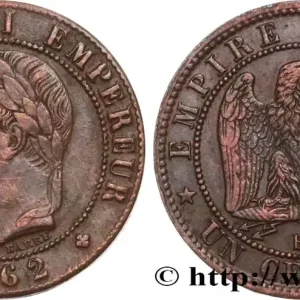 Tendance Un centime Napoléon III, tête laurée 1862 Strasbourg F.103/5 fmd_578506 Modernes