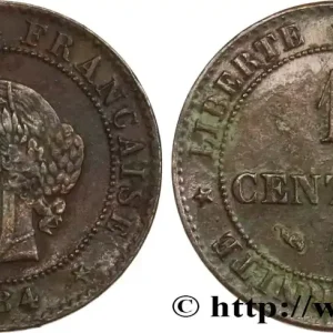 1 centime Cérès 1884 Paris F.104/11 fmd_581144 Modernes Pas Cher