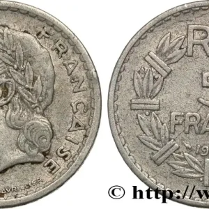 5 francs Lavrillier en aluminium 1946 Castelsarrasin F.339/8 fmd_580598 Modernes Nouvelle Collection