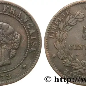 5 centimes Cérès 1872 Bordeaux F.118/6 fmd_585233 Modernes Dernière Chance
