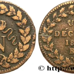 Soldes Un décime à l’N couronnée 1815 Strasbourg F.131A/1 fmd_585489 Modernes