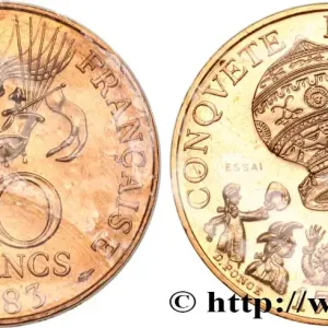 Achetez Aujourd’hui Essai de 10 francs Conquête de l’Espace, tranche B 1983 Pessac F.367/1 fmd_568408 Modernes