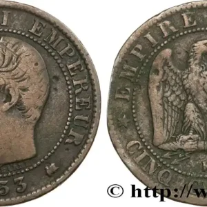 Cinq centimes Napoléon III, tête nue 1853 Bordeaux F.116/5 fmd_586259 Modernes Achat Immédiat