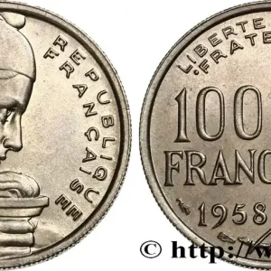 100 francs Cochet 1958 F.450/12 fmd_570226 Modernes Seulement Aujourd’hui