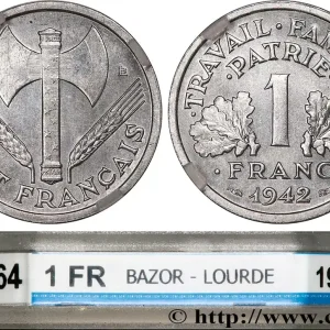 1 franc Francisque, lourde 1942 F.222/3 fmd_590002 Modernes Artisanat