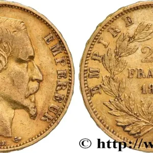 20 francs or Napoléon III, tête nue 1859 Paris F.531/15 fmd_608370 Modernes Garantie Incluse