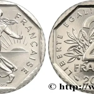 2 francs Semeuse, nickel, BU (Brillant Universel) 2001 Pessac F.272/29 fmd_588781 Modernes Prix Cassé