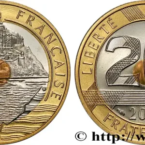 20 francs Mont Saint-Michel, BE (Belle Épreuve) 2001 Pessac F.403/17 var. fmd_669475 Modernes Vente Directe