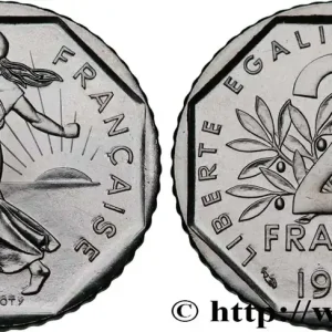 2 francs Semeuse, nickel 1989 Pessac F.272/13 fmd_567129 Modernes Meilleure Qualité