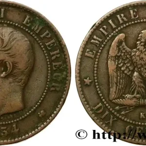 Prix Promo Dix centimes Napoléon III, tête nue 1854 Bordeaux F.133/16 fmd_572927 Modernes