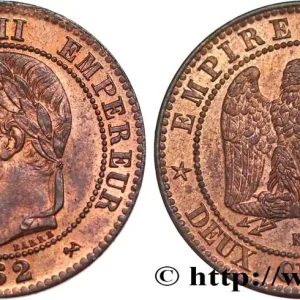 Deux centimes Napoléon III, tête laurée 1862 Bordeaux F.108A/7 fmd_581232 Modernes Livraison Mondiale
