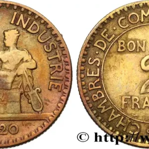 Meilleure Qualité 2 francs Chambres de Commerce 1920 F.267/2 fmd_583617 Modernes