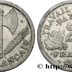 Acheter En Ligne 2 francs Francisque 1943 Beaumont-Le-Roger F.270/3 fmd_584710 Modernes