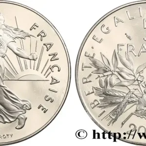 5 francs Semeuse, nickel, BE (Belle Épreuve) 2000 Pessac F.341/36 var. fmd_585720 Modernes Usine Directe