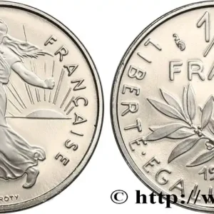 1/2 franc Semeuse, BE (Belle Épreuve) 1997 Pessac F.198/40 var. fmd_585782 Modernes Retour Gratuit