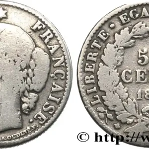Prix Choc 50 centimes Cérès, IIIe République 1871 Bordeaux F.189/2 fmd_586238 Modernes