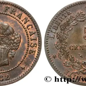 5 centimes Cérès 1882 Paris F.118/23 fmd_587994 Modernes Prix Promo