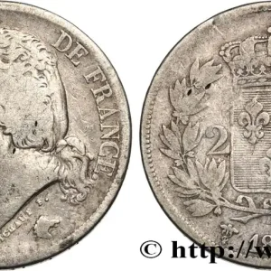 Artisanat 2 francs Louis XVIII 1823 Lille F.257/50 fmd_588608 Modernes