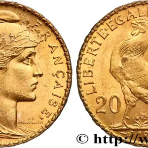 Vente Directe 20 francs or Coq, Dieu protège la France 1904 Paris F.534/9 fmd_599579 Modernes