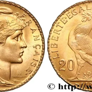 Quantité Limitée 20 francs or Coq, Liberté Égalité Fraternité 1914 Paris F.535/8 fmd_599624 Modernes