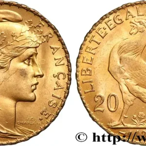20 francs or Coq, Liberté Égalité Fraternité 1914 Paris F.535/8 fmd_599626 Modernes Affaire À Saisir