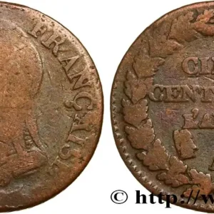 Réduction Cinq centimes Dupré, grand module 1800 Paris F.115/88 fmd_571637 Modernes