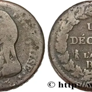 Un décime Dupré, grand module 1800 Strasbourg F.129/62 fmd_582274 Modernes Livraison Gratuite