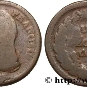 Un décime Dupré, grand module, "refrappage" du 2 décimes 1797 Paris F.128/1 fmd_584024 Modernes Exclusif