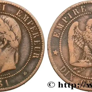 Dix centimes Napoléon III, tête laurée 1861 Paris F.134/4 fmd_584621 Modernes Livraison Mondiale