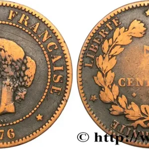 Gros Lot 5 centimes Cérès 1876 Bordeaux F.118/14 fmd_585235 Modernes