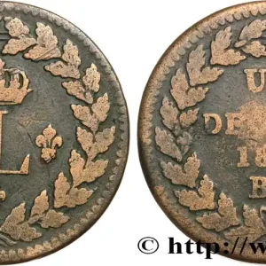 Un décime à l’L couronnée 1815 Strasbourg F.132A/3 fmd_585797 Modernes Meilleure Qualité