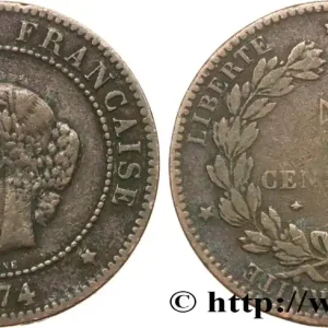 Bon Plan 5 centimes Cérès 1874 Paris F.118/9 fmd_586488 Modernes